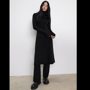 Zara black dress with front seems limited edition